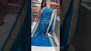 Bhagalpuri silk saree handpaint Madhubani trendingsarees fashion bhagalpursilksaree [upl. by Ala]