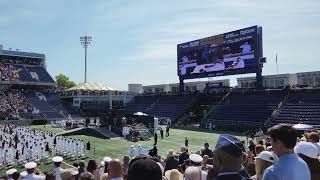 2023 USNA Graduation with US Secretary of Defense Lloyd Austin III amp Blue Angels Flyover [upl. by Akamahs]