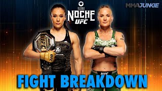 Alexa Grasso vs Valentina Shevchenko 3 Prediction Who Wins UFC 306 Trilogy Bout  Noche UFC [upl. by Nahtaneoj]