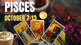 🧡💫PISCES TAROT OCTOBER 2024 “HIDDEN BLOCKS ARE CALLING OUT FOR ATTENTION” OCT 713 [upl. by Ennairrek]