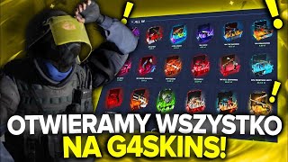 OTWIERAŁEM SKRZYNIE CS2 NA G4SKINS 🔥💲 CSGO OPENING [upl. by Weinstein]