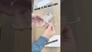 iPhone 15 pro max cover shortsytshorts shortsfeed relatable smartphone youtubeshorts [upl. by Audwin]