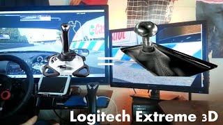 Using a Logitech Extreme 3d Joytick As 6 Speed Gear Shifter  LFS 470hp Turbo 240sx [upl. by Marji797]