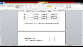 Comptabilité approfondie  la réévaluation libre Les étapes de l’enregistrement comptable  TP [upl. by Niasuh]