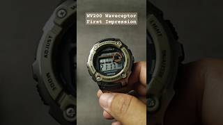 Casio WV200 Waveceptor  Atomic timekeeping first impression [upl. by Syxela]