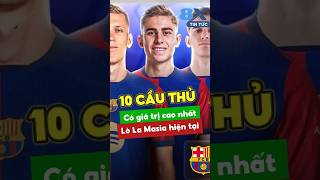 TOP 10 CẦU THỦ CÓ GIÁ TRỊ CAO NHẤT LÒ LAMISA HIỆN TẠI 8xbet [upl. by Ormiston]