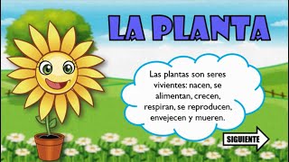 PowerPoint Interactivo LA PLANTA Y SUS PARTES Descarga Gratis [upl. by Gally191]