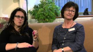 Vanessa Heaslip amp Jill Haynes discuss HSC service excellence initiatives [upl. by Ellac]