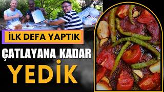 Tepsi Kebabı Harika Oldu  Tepsiyi Sıyırdık  Nurgaz Orman Fırını İlk yemek deneyimi tepsikebabı [upl. by Mit380]