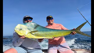 How To Catch Mahi Mahi and how to cook these delicious fish UnchartedWaterswithPeterMiller [upl. by Suisyola]