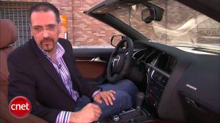 Car Tech 2010 Audi A5 20 TFSI Cabriolet review [upl. by Ettore]