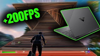 RTX 4050 HP Victus Gaming Laptop In Fortnite Chapter 6 [upl. by Llehsim]