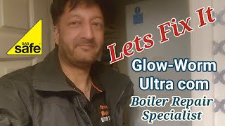 GlowWorm Ultra com central heating is working but tap hot water isnt Birmingham boiler repair [upl. by Sesilu]