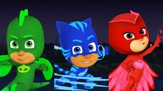 PJ MASKS Héroes en Pijamas  Gecko Catboy amp Ululette contra los Lobeznos  Disney Junior [upl. by Cobb836]