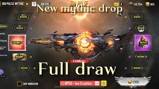 Buying and maxing out Mythic BP50  ION PULSE MYTHIC full Draw CODM  full loadouts [upl. by Ramsa46]