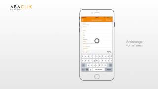 Personaldaten mobil ändern mit AbaCliK [upl. by Yrok272]