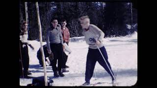 1955 InterHigh School Ski Meet at Red Mountain silent [upl. by Creight337]