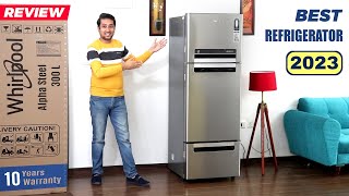 Best Refrigerator 2023  Best Fridge in India under 30000 Whirlpool Triple Door Refrigerator review [upl. by Sirroned]