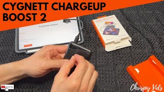 Cygnett Chargeup Boost 2 Power Bank Unboxing [upl. by Aicercal885]