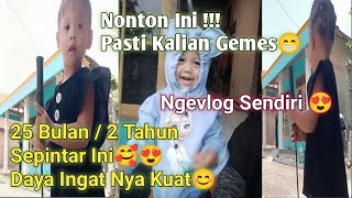 UMUR DUA TAHUN PINTAR NYANYI dan HAFAL APA BIKIN GEMES [upl. by Perkins]