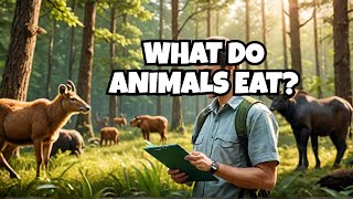 Animal Diets Fascinating Food Choices animals wildlife [upl. by Dayir]