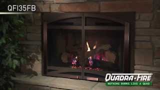 QuadraFireÂ® Gas Inserts Video [upl. by Fritzie]