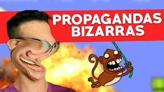 AS PROPAGANDAS MAIS BIZARRAS DOS VIDEOGAMES 02 [upl. by Leighland]