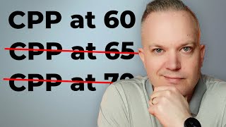 7 Reasons To Take CPP At 60 [upl. by Jacqui]