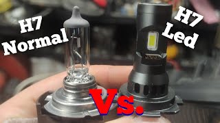 Z25 Bevinsee H7 Vs H7 Standard 55w bulb test and short Review [upl. by Adalbert]