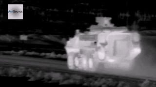 Army 15 Stryker Gunnery Range Night Vision [upl. by Zetana]