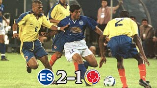 El Salvador 2 vs Colombia 1 5291999 FriendlyAmistoso GOLES [upl. by Haseefan364]