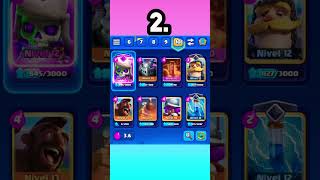 Mejores mazos para arena 10 😈 clashroyale mejoresmazos [upl. by Bouchier]