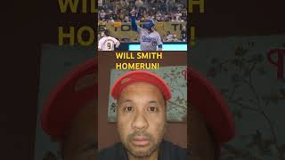 WILL SMITH HOMERUN  DODGERS vs PADRES Game 4  mlb highlights 10924 shorts [upl. by Nivrehs]