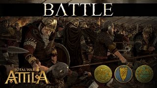 Total War Attila Live Beard Battle  Burgundians vs Langobards  Maximus vs VonPaulus [upl. by Onder]