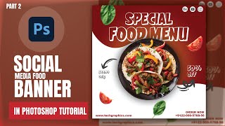 I Created a FOOD BANNER in 10 Minutes with Adobe Photoshop [upl. by Ginny]