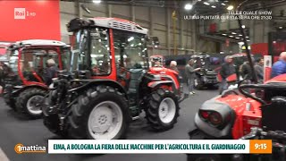 EIMA a Bologna la fiera dellagricoltura ed il giardinaggio  Unomattina 08112024 [upl. by Vogeley]