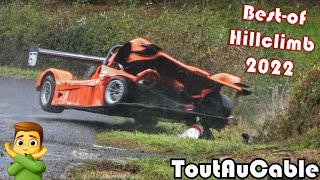 Best of Hillclimb 2022  Course de Côte  Big Crash  Mistakes amp Show by ToutAuCable [upl. by Hellman]