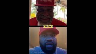 Shannon Briggs and rampage jackson agree to a fight in a boxing ring [upl. by Shell]