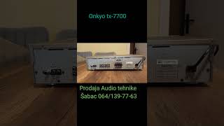 Onkyo stereo resiver u dobrom stnju 5000 dinara Šabac Vitage Audio 0641397763 [upl. by Lucian]