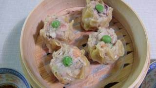 Siu Mai  pork and shrimp dumplings  Dim Sum  燒賣 [upl. by Natalie]