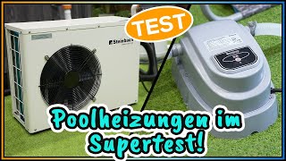 Wärmepumpe Pool Steinbach Waterpower 5000 vs Bestway Poolheizung im Knallhart Test [upl. by Ling146]