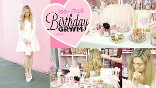 MY BIRTHDAY♥♥ Get Ready With Me Makeup Hair and Outfit SLMissGlam♥♥ [upl. by Hasila]