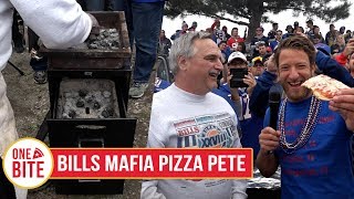 Barstool Pizza Review  Bills Mafia Pizza Pete Buffalo [upl. by Neerbas]