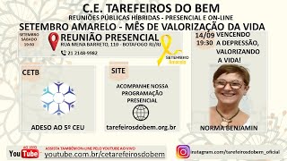 Vencendo a depressão valorizando a vida  Palestrante Norma Benjamin [upl. by Fulviah50]