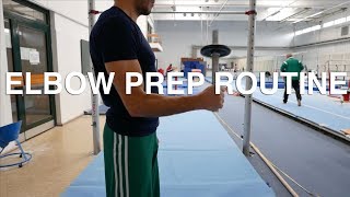 Elbow Prep Routine  Exercises for epicondylitis tennis elbow [upl. by Eivad]