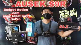 AUSEK S9R Settings and Setup Solid na Action cam parang naka GoPro ka [upl. by Aicats]