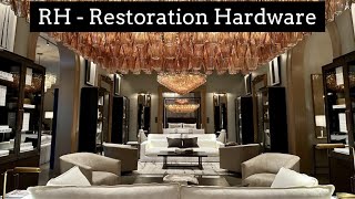 Step into a World of Luxury at the RH Gallery Restoration HARDWARE Home Decor Inspiration amp Ideas [upl. by Massarelli]