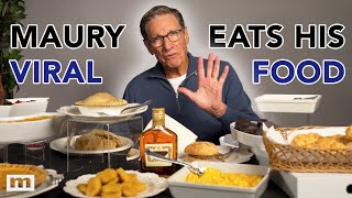 Maury Eats Viral Foods From His Show  Compilation  Best Of Maury [upl. by Quenby]