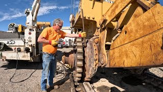 Sprocket Segment Install On D9G [upl. by Cline]