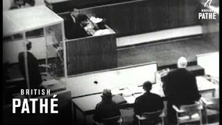 Trial Of Adolf Eichmann 1961 [upl. by Asilet]